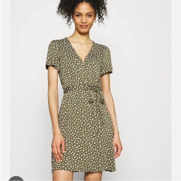 Gap Factory Faux Wrap Dress Size XL - Picture 1 of 5